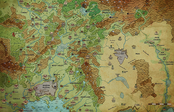 Dragon Pass Map